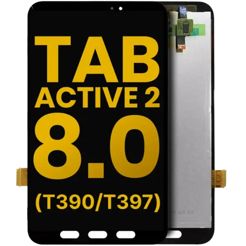 LCD Assembly Without Frame For Samsung Galaxy Tab Active 2 8.0" (T390 / T397) (2017) (Refurbished) (Wifi Version) (Black)