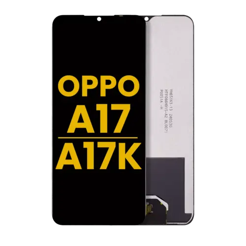 Écran LCD complet sans cadre compatible pour OPPO A17 / A17K Refurbished) (toutes couleurs)