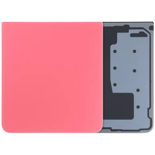 Bottom Back Cover Glass For Samsung Galaxy Z Flip 7 5G (Service Pack) (Red)