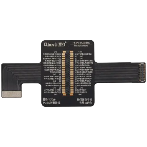 IBridge caméra avant Tester câble pour iPhone 8 (Qianli)