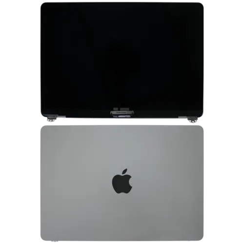 Complete écran LCD bloc pour MacBook Air 13" (A3240 /Early 2025) (Pre-installed Lid Angle Sensor cable) (Used OEM Pull: Grade A) (argent) – Image 2