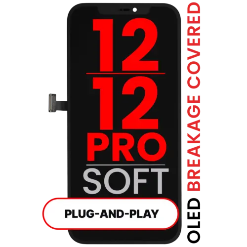 Bloc écran OLED pour iPhone 12 / 12 Pro (Aftermarket Pro: XO7 3.0 Soft)