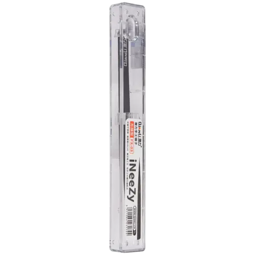 Pince à épiler iNeeZy faite main en acier inoxydable non magnétique (noire - fine) (Qianli) – Image 8