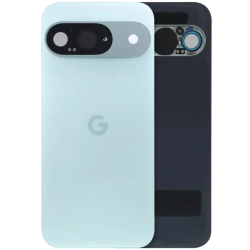 Back Cover Glass With Camera Lens For Google Pixel 9 (Used OEM Pull: Grade A) (Wintergreen)