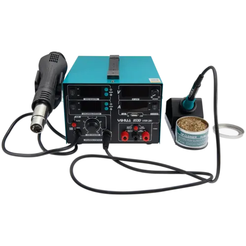 3in 1 ReWork Soldering Station (853D) (YiHua) (110V / North American)