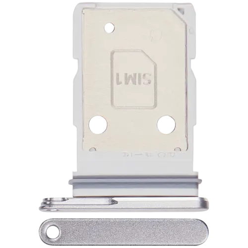 Dual Sim Card Tray For Samsung Galaxy S26 (S942) (Silver Shadow)