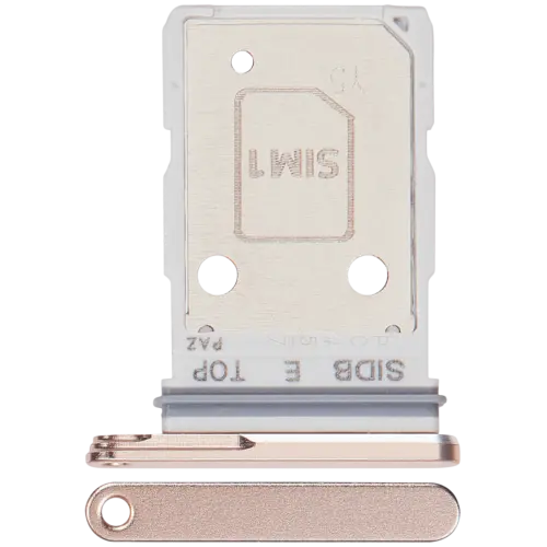 Dual Sim Card Tray For Samsung Galaxy S26 (S942) (Pink Gold)