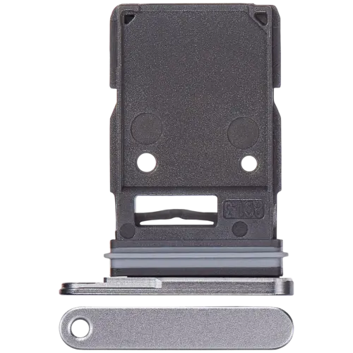 Single Sim Card Tray For Samsung Galaxy S26 Ultra (S948) (Silver Shadow)