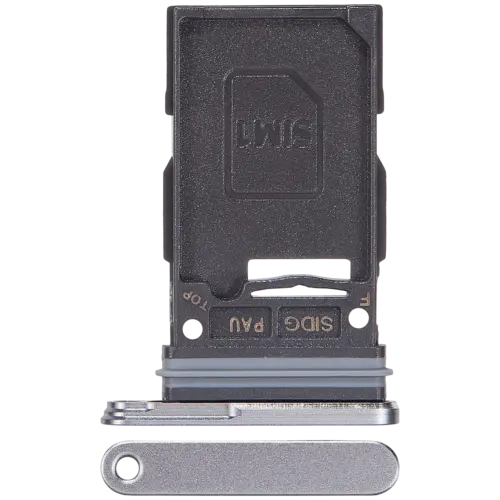 Single Sim Card Tray For Samsung Galaxy S26 Plus (S947) (Silver Shadow)