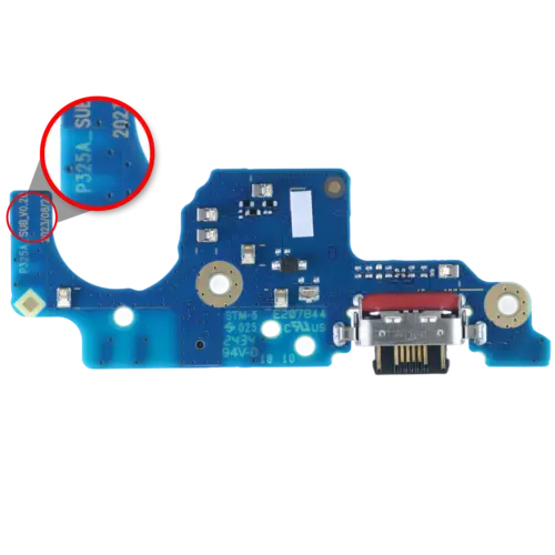 Charging Port Board For Motorola Moto G24 (XT2423 / 2024) (Genuine OEM)