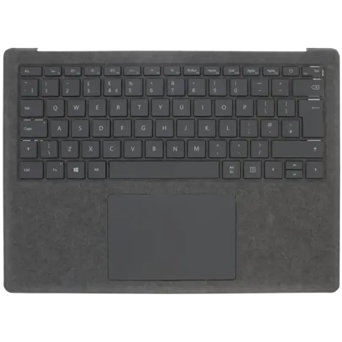 Top Case with Keyboard (EU Keyboard) For Microsoft Surface Laptop 4 13.5" (1950 / 1951 / 1958 / 1959) (Space Gray)