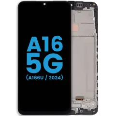 LCD Assembly With Frame For Samsung Galaxy A16 5G (A166U / 2024) (US Version) (Aftermarket : incell ) (All Colors)