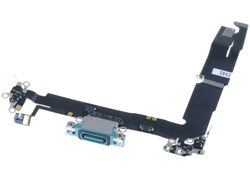 Nappe de connecteur de charge avec Board pour iPhone 16 Plus (Genuine OEM) (sarcelle) – Image 5