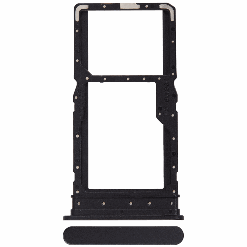 Dual Sim Card Tray For Samsung Galaxy A06 5G (A066 / 2025) (Black)