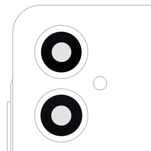 Back Camera Lens (Glass Only) With Adhesive For Samsung Galaxy A06 5G (A066 / 2025)