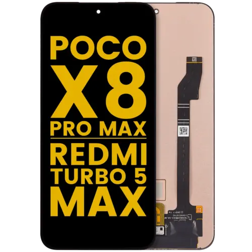 OLED Assembly Without Frame For Xiaomi Poco X8 Pro Max / Redmi Turbo 5 Max (Refurbished) (All Colors)