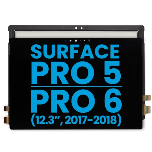 LCD Assembly With Digitizer For Microsoft Surface Pro 5 (1796) / Surface Pro 6 (1807) (Aftermarket) (Black)