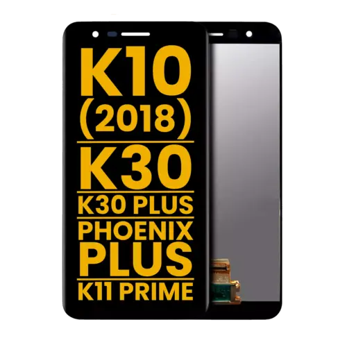 Écran LCD sans cadre pour LG K10 (2018) / K30 / K30 Plus / Phoenix Plus / K11 Prime (reconditionné) (toutes couleurs)