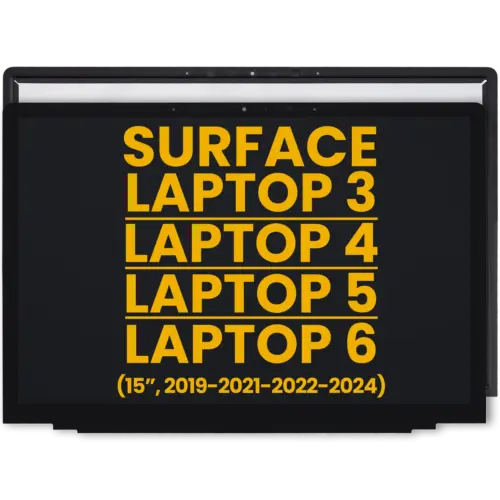LCD Assembly With Digitizer For Microsoft Surface Laptop 3 15" (1872 / 1873) / Laptop 4 15" (1952 / 1953 / 1978 / 1979) / Laptop 5 15"/ Laptop 6 15"(Refurbished)