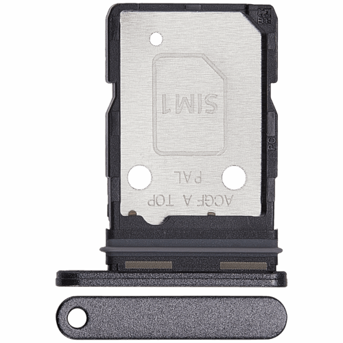 Dual Sim Card Tray For Samsung Galaxy A37 (A376 / 2026) (Charkoal)