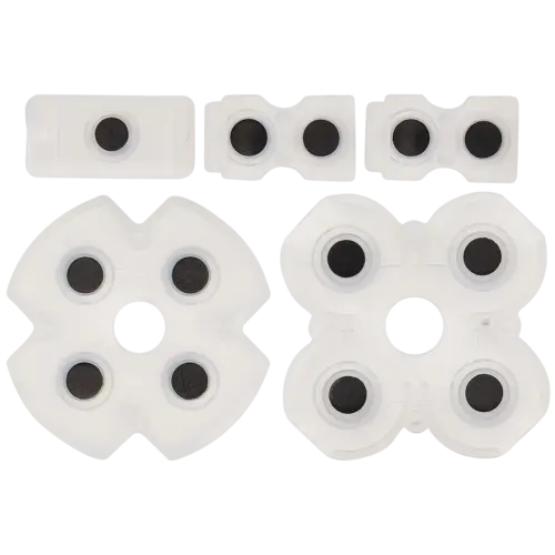 Conductive Rubber Pads for PlayStation 4 Controllers (Version 1: JDS-001/JDS-011)