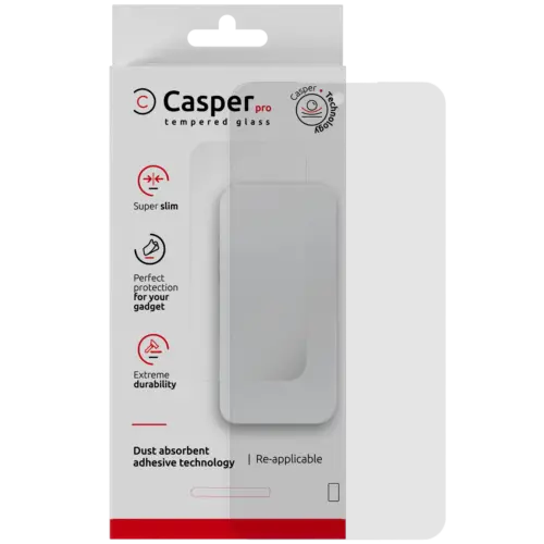 Casper Pro Tempered Glass For Samsung Galaxy S26 5G (Retail Pack) (Clear)