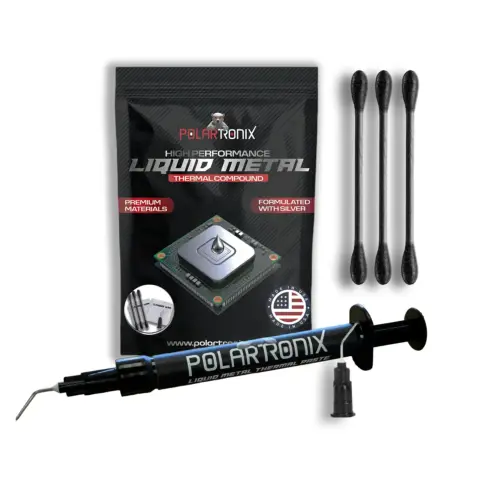 Liquid Metal Thermal Paste for PS5/PC/GPU 130W/mK 1.5G (PolarTronix) – Image 2
