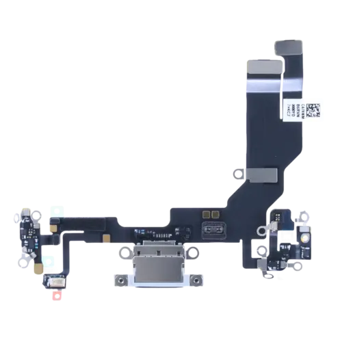 Charging Port Flex Cable Compatible For iPhone 17e (Genuine OEM) (White)
