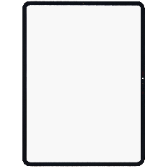 2 in 1 Front Glass With OCA Pre-Installed For iPad Pro 13" 7th Gen (2024) / Pro 13" 8th Gen (2025) (WiFi / Cellular) (Glass Separation Required)
