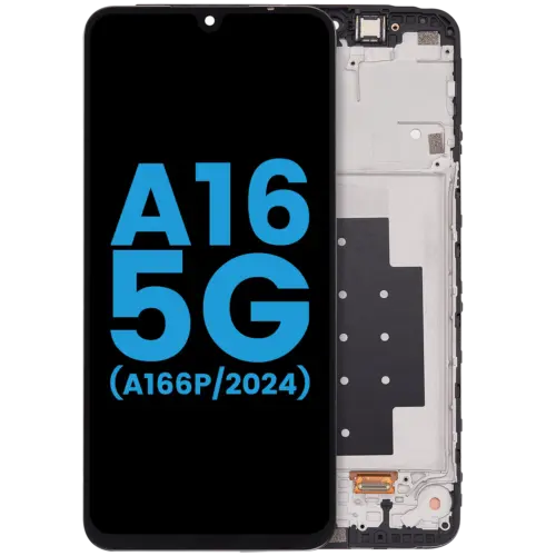 LCD Assembly With Frame For Samsung Galaxy A16 5G (A166P / 2024) (International Dual SIM) (Aftermarket : Incell) (All Colors)