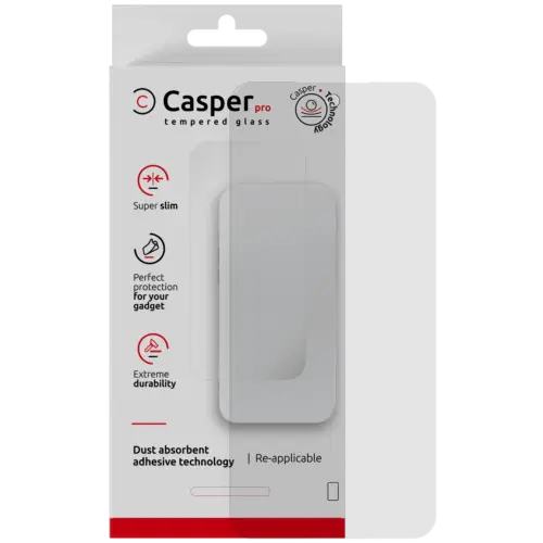 Casper Pro Tempered Glass For Motorola Moto G37 / G37 Power / Moto G47 / Moto G57 / G57 Power / Moto G67 Power (Retail Pack) (Clear)