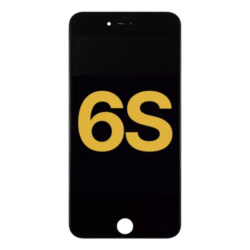 Écran LCD avec plaque en acier pour iPhone 6S (reconditionné) (noir) – Image 6