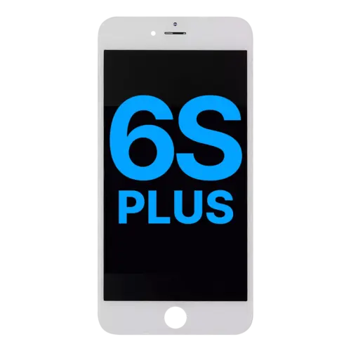 Écran LCD avec plaque en acier pour iPhone 6S Plus (Pièce de rechange : AQ7) (Blanc) – Image 6