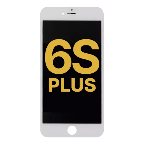 LCD Assembly With Steel Plate For iPhone 6S Plus (Refurbished) (White)