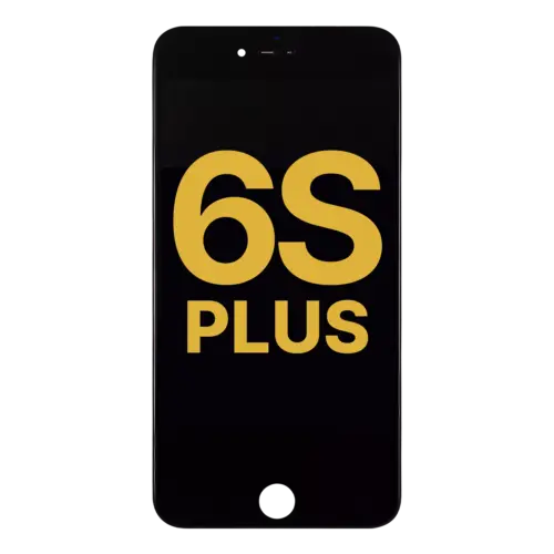 LCD Assembly With Steel Plate For iPhone 6S Plus (Refurbished) (Black)