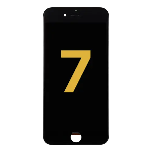 LCD Assembly With Steel Plate For iPhone 7 (Refurbished) (Black)
