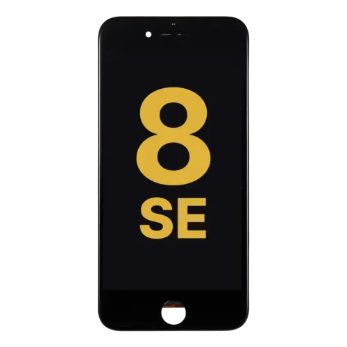 Écran LCD complet avec Steel Plate pour iPhone 8 / SE (2020 / 2022) (reconditionné) (noir) – Image 6