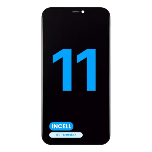 Écran LCD avec plaque en acier préinstallée pour iPhone 11 (Pièce de rechange : AQ7 / Incell) – Image 6