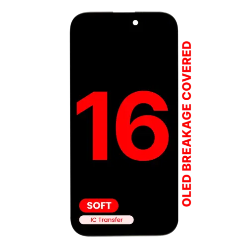 Bloc écran OLED pour iPhone 16 (Aftermarket Pro: XO7 Soft)
