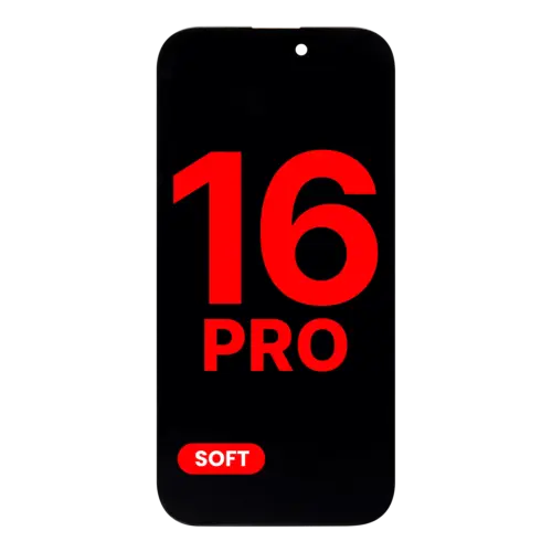 Bloc écran OLED compatible pour iPhone 16 Pro (Aftermarket Plus: Soft)
