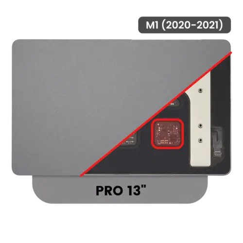 Trackpad For MacBook Pro 13" A2338 (2020-2021) (M1) (Genuine OEM) (Space Gray)