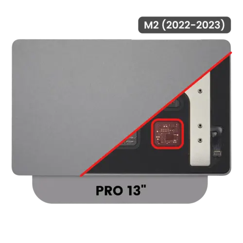 Trackpad For MacBook Pro 13" A2338 (2022-2023) (M2) (Genuine OEM) (Space Gray)