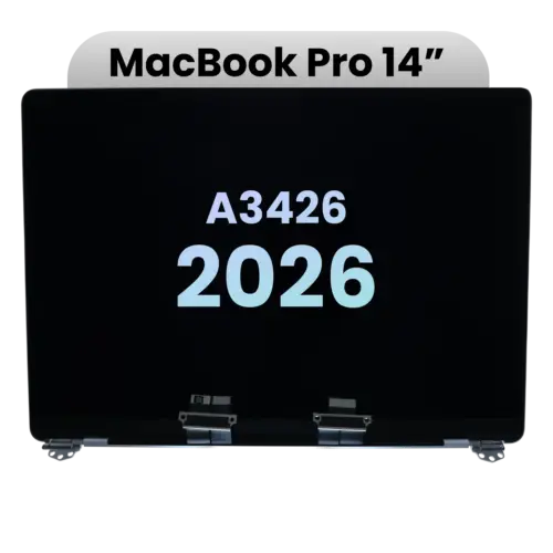 Complete LCD Display Assembly (Nano Texture) For MacBook Pro 14" A3426 (2026) (Genuine OEM) (Silver)