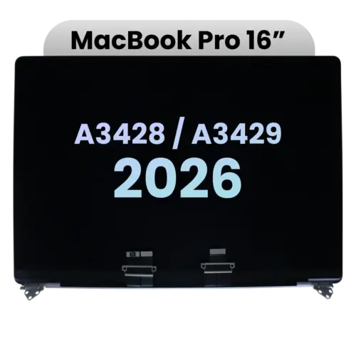 Complete LCD Display Assembly (Nano Texture) For MacBook Pro 16" A3428 / A3429 (2026) (Genuine OEM) (Silver)