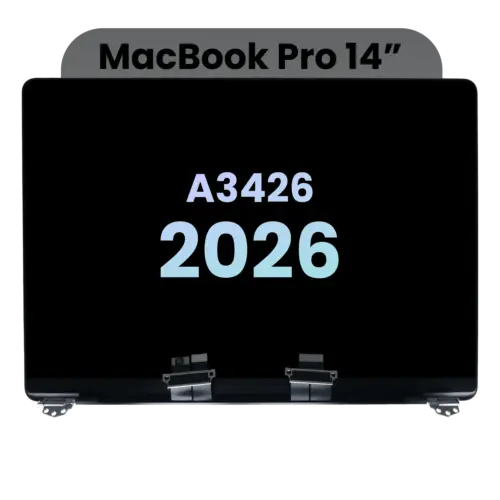 Complete LCD Display Assembly For MacBook Pro 14" A3426 (2026) (Genuine OEM) (Space Black)