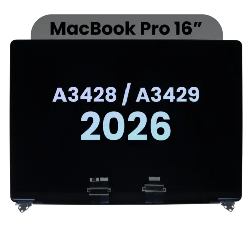 Complete LCD Display Assembly For MacBook Pro 16" A3428 / A3429 (2026) (Genuine OEM) (Space Black)