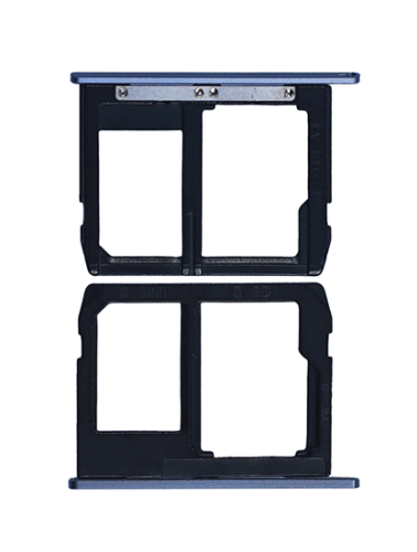 Sim Card Tray For Motorola Moto G5S Plus (XT1806 / 2017)(Dual Card Version) (Silver) – Image 4