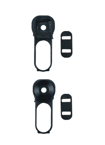 Objectif de caméra arrière avec cadre de bouton pour LG V10 (noir) – Image 5