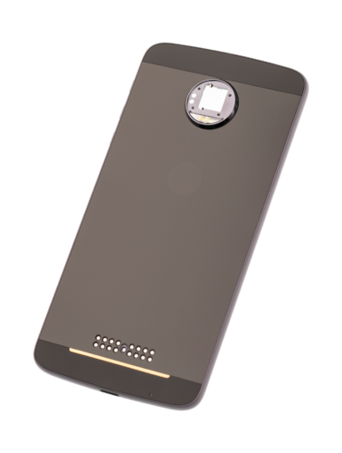 Coque arrière pour Motorola Moto Z Droid (XT1650-01 / 2016) (Pièce d'origine constructeur) (Noir / Gris) – Image 3