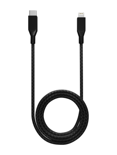 Lightning To USB Type C câble (Non-MFI) (1 m / 3 ft) (AmpSentrix Infinity) (noir) – Image 6